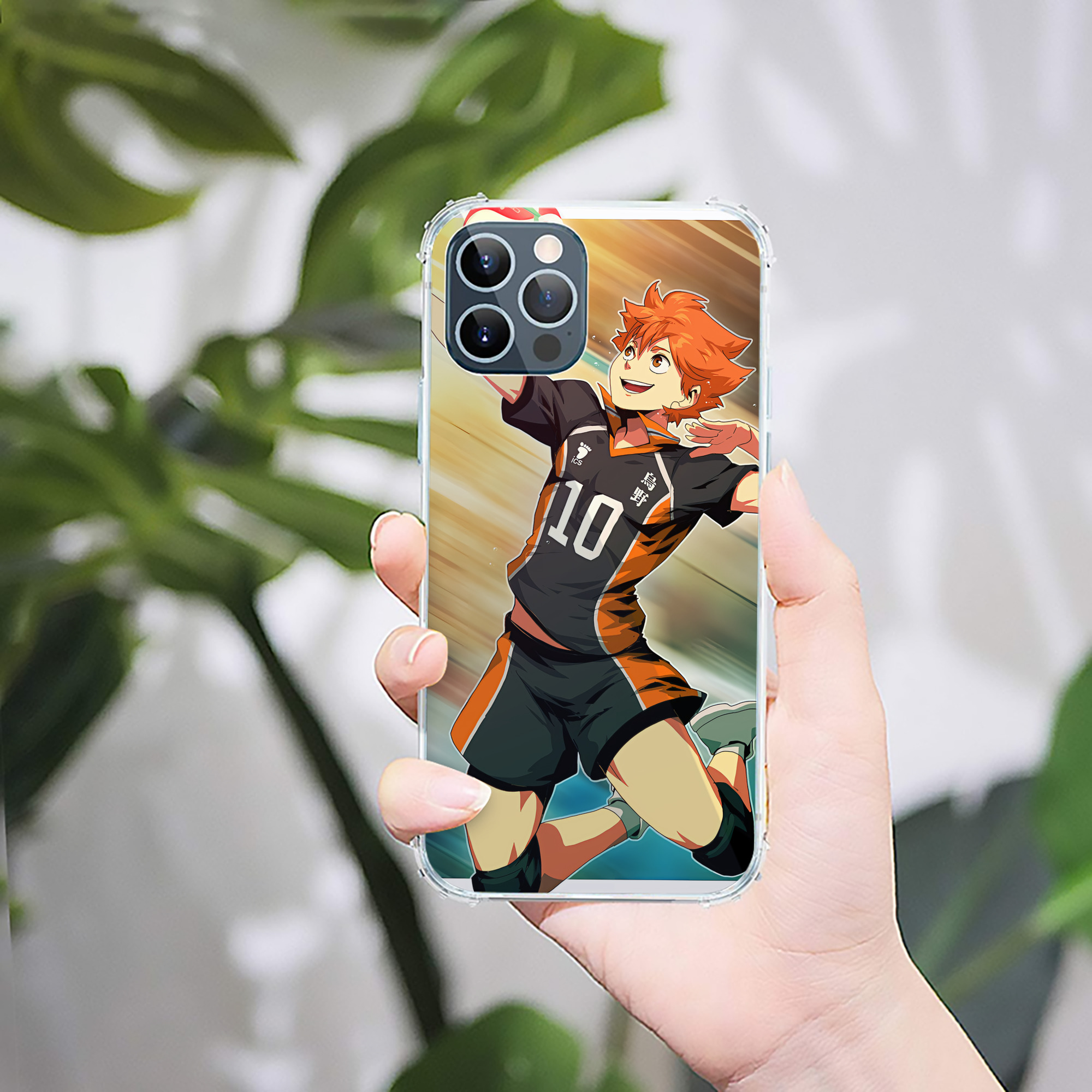 （画像用） ハイキュー!! Haikyu!! 【iPhone 12シリーズ対応】透明スマホケース（クリアソフトケース）